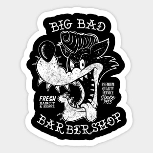 Big Bad Barbershop Sticker